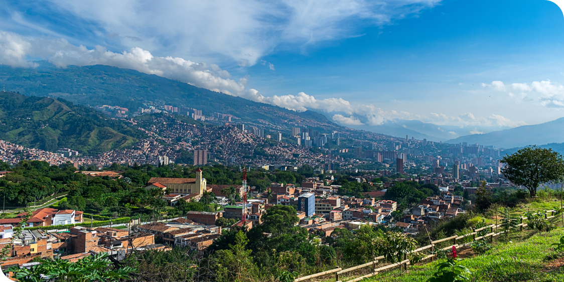 Scenic Medellín with Architectural Highlights