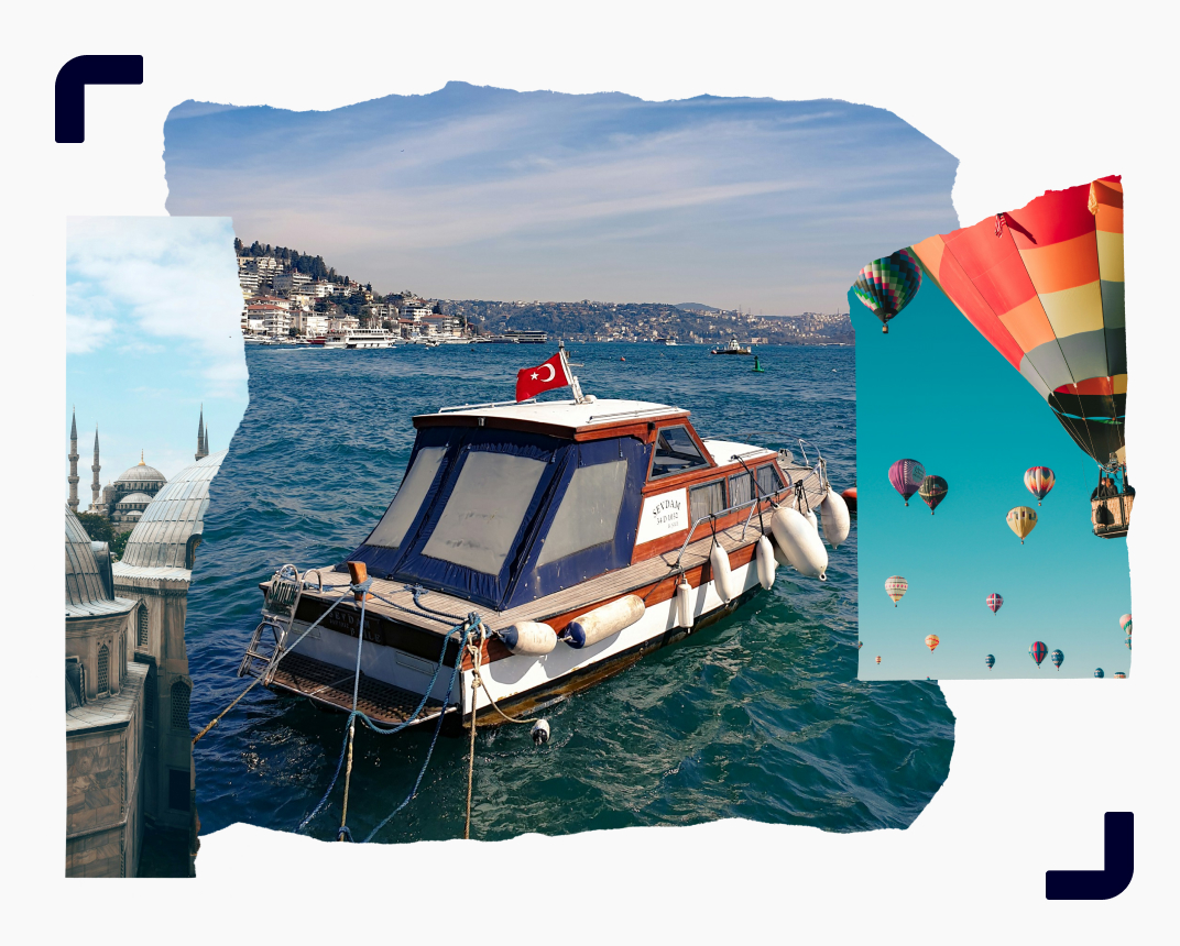 Turkish seaside views 